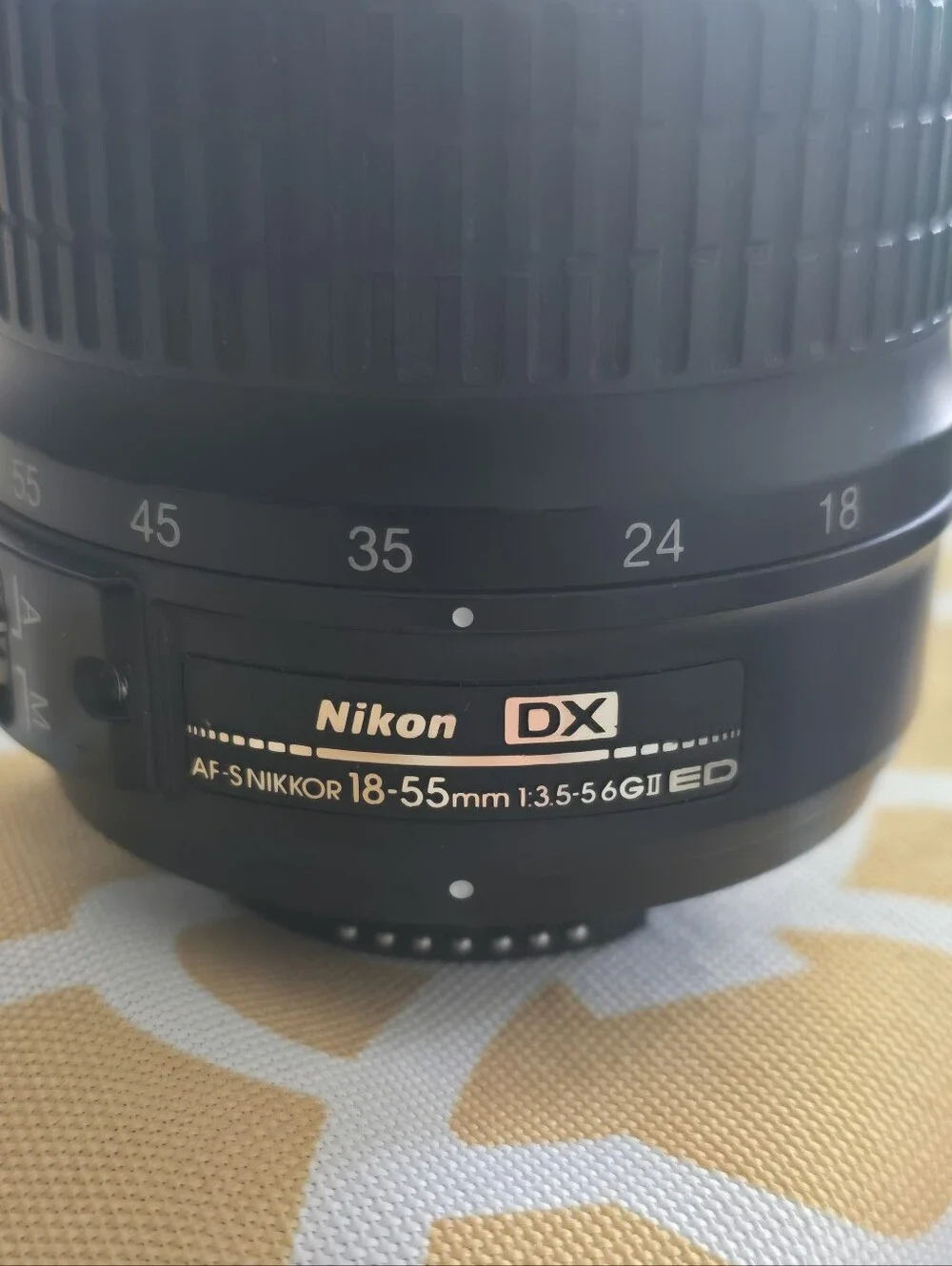 Nikon 18-55mm Lens Black